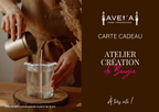 carte cadeau Atelier création de bougie parfumée