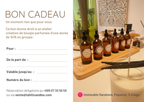 carte cadeau Atelier création de bougie parfumée