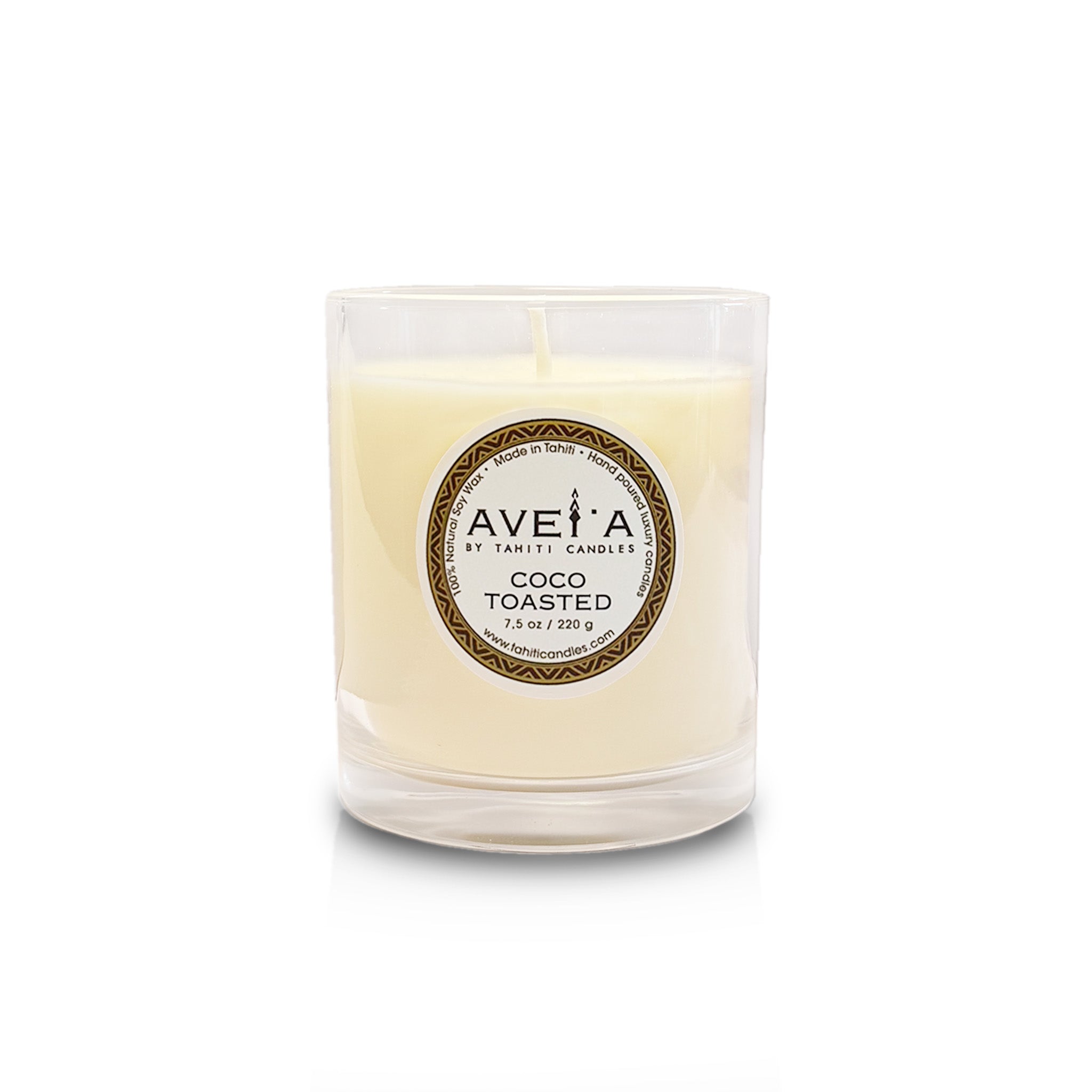 Coffret Bougies Coco & Orange Santal 220g | Tahiti Candles