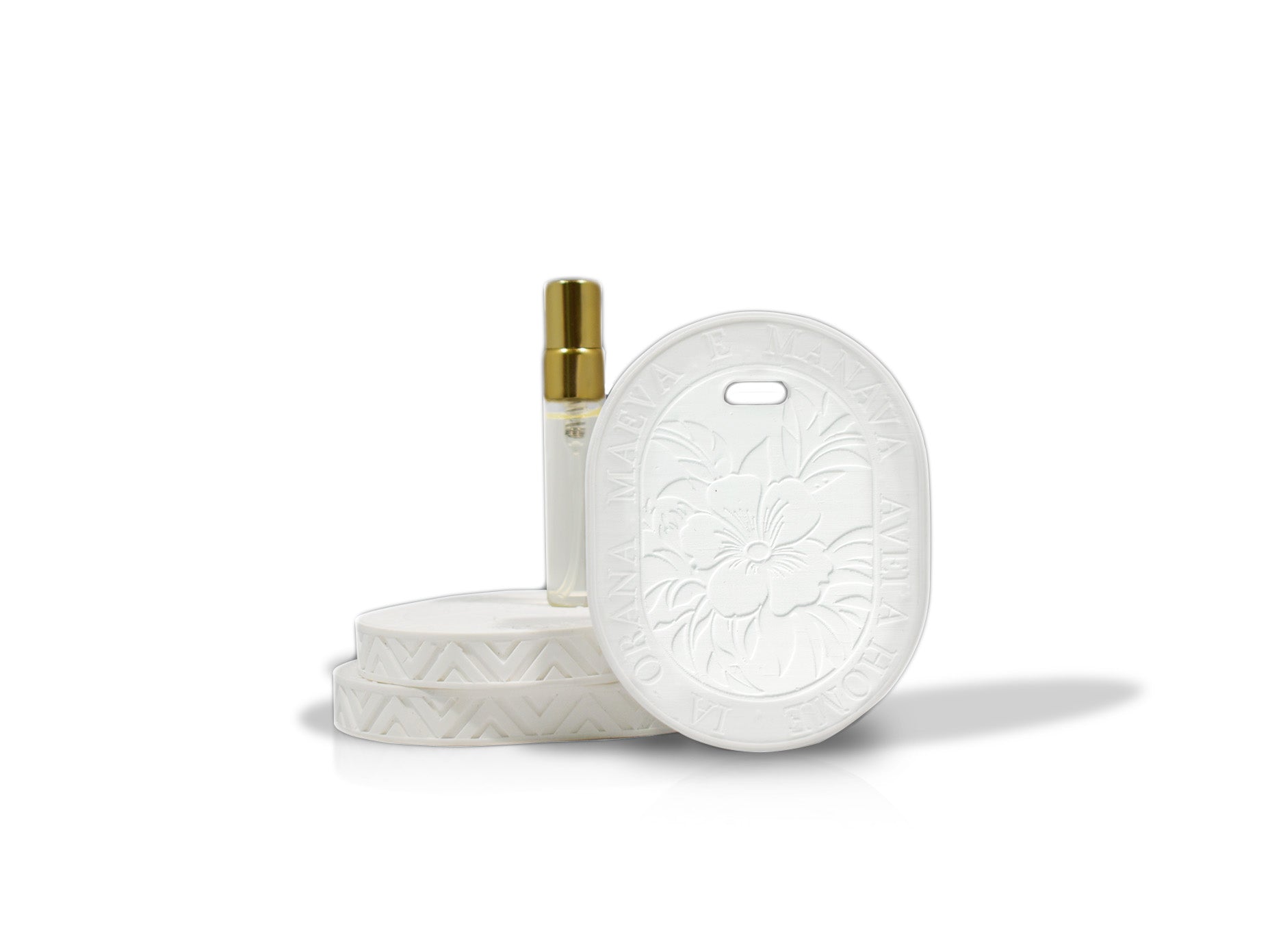 Galet céramique Tiare avec vaporisateur