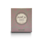 Boîte bougie Jasmin 220g vue de face