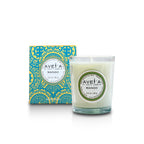 Bougie parfumée Mango 80g avec boîte - Fragrance mangue tropicale