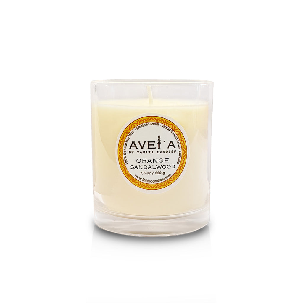 トーステッドココナッツキャンドル ギフトセット 220g - サンダルウッドオレンジ