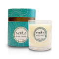 Bougie parfumée Pine Tree 220g avec boîte - Fragrance pin naturel