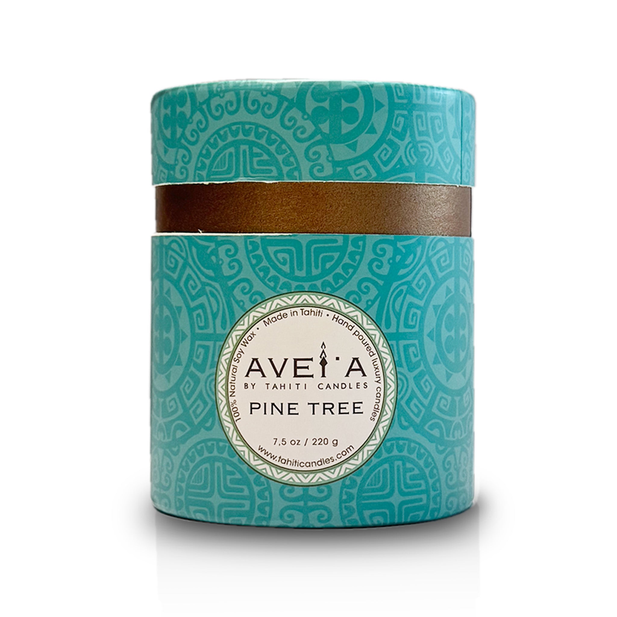 Boîte bougie Pine Tree 220g vue de face