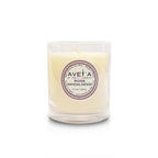 Bougie Rose Sandalwood 220g en pot blanc