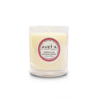 Bougie Vanilla Sandalwood 220g en pot blanc
