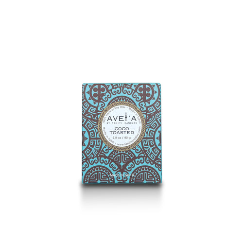 Boîte bougie Coco Toasted 80g vue de face