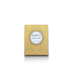 Bougie parfumée Tahiti Candles Honey Bee 80g dans son emballage doré avec motifs polynésiens traditionnels.